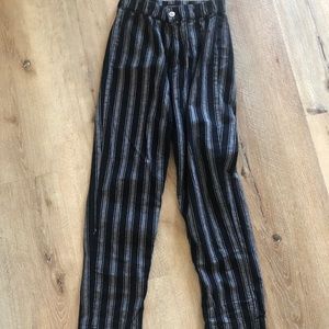 Brandy Melville Striped Pants